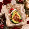 Picture of Personalized Avocado Christmas Ornament, Custom Avocado Lover Gift, Cute Food Christmas Ornament, Avocado Tree Decoration, Keepsake 2026