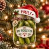 Picture of Personalized Pickle Christmas Ornament, Custom Pickle Lover Gift, Funny Food Christmas Ornament, Pickle Jar Tree Decoration, Keepsake 2026