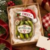 Picture of Personalized Pickle Christmas Ornament, Custom Pickle Lover Gift, Funny Food Christmas Ornament, Pickle Jar Tree Decoration, Keepsake 2026