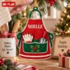 Picture of Personalized Gardener Christmas Ornament, Custom Name Gardening Apron Ornament, Garden Lover Gift, Plant Mom Christmas Gift 2D Flat Ornament