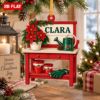 Picture of Personalized Gardener Christmas Ornament, Custom Name Potting Bench Ornament, Garden Lover Gift, Plant Mom Gift, 2D Flat Holiday Decor 2026