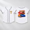 Picture of Personalized Race Car Birthday Baseball Jersey, Custom Name Age Racing Shirt, Birthday Boy Sports Jersey, Kids Car Birthday Party Gift