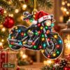 Picture of Personalized Motorcycle Christmas Ornament, Custom Name Biker Ornament, Motorcycle Lover Gift, Rider Christmas Decor, 2D Flat Keepsake 2026