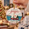 Picture of Personalized Sailing Couple Ornament, Sailing Into Forever Christmas Ornament, Custom Names Nautical Gift, Sailboat Couple Keepsake 2026