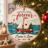 Picture of Personalized Sailing Couple Ornament, Sailing Into Forever Christmas Ornament, Custom Names Nautical Gift, Sailboat Couple Keepsake 2026