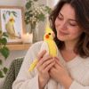 Picture of Custom Your Pet Crochet Doll From Photo, Personalized Bird Plush, Custom Cockatiel Crochet Doll, Parrot Replica, Pet Memorial Keepsake Gift