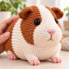 Picture of Custom Your Pet Crochet Doll From Photo, Personalized Guinea Pig Plush, Custom Small Animal Replica, Handmade Pet Keepsake Gift