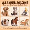 Picture of Custom Your Pet Crochet Doll From Photo, Personalized Guinea Pig Plush, Custom Small Animal Replica, Handmade Pet Keepsake Gift