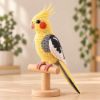 Picture of Custom Your Pet Crochet Doll From Photo, Personalized Pet Plush, Custom Bird Crochet Doll, Realistic Cockatiel Replica, Bird Memorial Gift