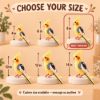 Picture of Custom Your Pet Crochet Doll From Photo, Personalized Pet Plush, Custom Bird Crochet Doll, Realistic Cockatiel Replica, Bird Memorial Gift