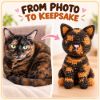 Picture of Custom Your Pet Crochet Doll From Photo, Personalized Cat Plush, Look Alike Stuffed Animal, Custom Cat Replica, Pet Memorial Keepsake Gift
