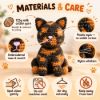 Picture of Custom Your Pet Crochet Doll From Photo, Personalized Cat Plush, Look Alike Stuffed Animal, Custom Cat Replica, Pet Memorial Keepsake Gift