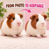Picture of Custom Your Pet Crochet Doll From Photo, Personalized Guinea Pig Plush, Custom Small Animal Replica, Handmade Pet Keepsake Gift