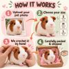 Picture of Custom Your Pet Crochet Doll From Photo, Personalized Guinea Pig Plush, Custom Small Animal Replica, Handmade Pet Keepsake Gift