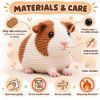 Picture of Custom Your Pet Crochet Doll From Photo, Personalized Guinea Pig Plush, Custom Small Animal Replica, Handmade Pet Keepsake Gift