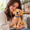 Picture of Custom Your Pet Crochet Doll From Photo, Personalized Dog Plush With Name, Look Alike Golden Retriever Replica, Pet Memorial Keepsake Gift