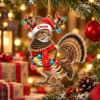 Picture of Personalized Grouse Christmas Ornament, Custom Name Game Bird Ornament, Bird Lover Gift, Hunting Christmas Keepsake, 2D Flat Christmas Decor