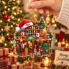 Picture of Personalized Sewing Christmas Ornament, Custom Name Seamstress Gift, Quilter Crafter Ornament, Sewing Room Holiday Keepsake 2D Flat 2026