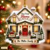 Picture of Personalized First Home Christmas Ornament 2026, Custom Family Name New Home Ornament, Housewarming Gift, New Homeowner Keepsake 2D Flat