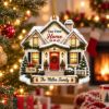 Picture of Personalized First Home Christmas Ornament 2026, Custom Family Name New Home Ornament, Housewarming Gift, New Homeowner Keepsake 2D Flat