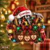 Picture of Personalized Grandpa Christmas Ornament, Custom Grandkids Names Handyman Tool Box Ornament, Grandpa Gift From Grandchildren 2D Flat Keepsake