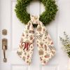 Picture of Personalized Garden Farm Sash Wreath, Custom Name Embroidered Door Sash, Farmhouse Wreath Bow, Front Door Garden Decor Gift Idea Farming