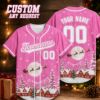 Picture of Personalized Christmas Baseball Jersey, Custom Name Number Team Shirt, Santa Sleigh Holiday Jersey, Family Holiday Gift, Unisex Sports Top