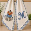 Picture of Pumpkin Embroidery Design, Floral Fall Pumpkin Machine Embroidery File, Blue Bow Autumn Pumpkin, Pes Dst Exp Jef Vp3 Digital Download