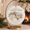 Picture of Personalized First Home Christmas Ornament, Our First Home Keepsake, Custom Couple Ornament, New Home Gift, Housewarming Christmas 2026
