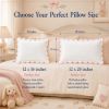 Picture of Personalized Embroidered Monogram Pillow, Custom Initial Scalloped Cushion, Nursery Decor, Dorm Room Pillow, Baby Shower Gift