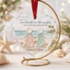 Picture of Personalized Best Friend Ornament, True Friends Are Like Sea Glass Ornament, Beach Friendship Christmas Gift, Custom Acrylic Ornament