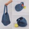 Picture of CROCHET PATTERN - Farmer's Market - amigurumi toy crochet food play food crochet vegetables fruit market bag kids PDF digital pattern