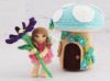 Picture of CROCHET PATTERN - Petunia the Garden Fairy and Her Mushroom House - amigurumi toy crochet fairy doll softie handmade pdf digital pattern