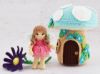 Picture of CROCHET PATTERN - Petunia the Garden Fairy and Her Mushroom House - amigurumi toy crochet fairy doll softie handmade pdf digital pattern