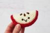 Picture of CROCHET PATTERN - Apple Season - Caramel Candy Apple, Kawaii Apple, and Apple Slice Amigurumi PDF Patterns