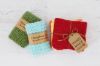 Picture of Classic Crochet Dishcloths - CROCHET PATTERN - 6 different crochet patterns with printable lables and gift tags, beginner pattern
