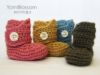 Picture of PDF PATTERN - Baby Button Boots - crochet booties, crochet boots, newborn baby shoes, shoe pattern, crochet tutorial
