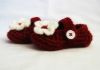 Picture of CROCHET PATTERN - Mary Jane Booties - PDF pattern, crochet shoes, slippers, newborn baby shoes, baby girl, baby shower gift, baby booties