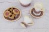 Picture of Amigurumi Crochet PATTERN - Mrs. Potts Tea and Cookies - tea set pretend play crochet food toy cookies amigurumi tea pot PDF pattern