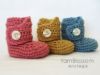 Picture of CROCHET PATTERN - Baby Button Boots - crochet booties baby shoes crochet pattern digital file instant download
