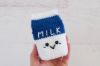 Picture of CROCHET PATTERN - Milk and Cookies - PDF Instant Download, milk carton, chocolate chip cookies, amigurumi food, pretend play, crochet food