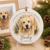 Picture of Personalized Dog Christmas Ornament 2026, Custom Pet Name Keepsake, Dog Lover Gift, Personalized Puppy Ornament, Christmas Gift for Dog Mom